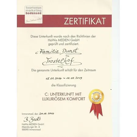 Trostelhof 3 بيت للعطل سالم